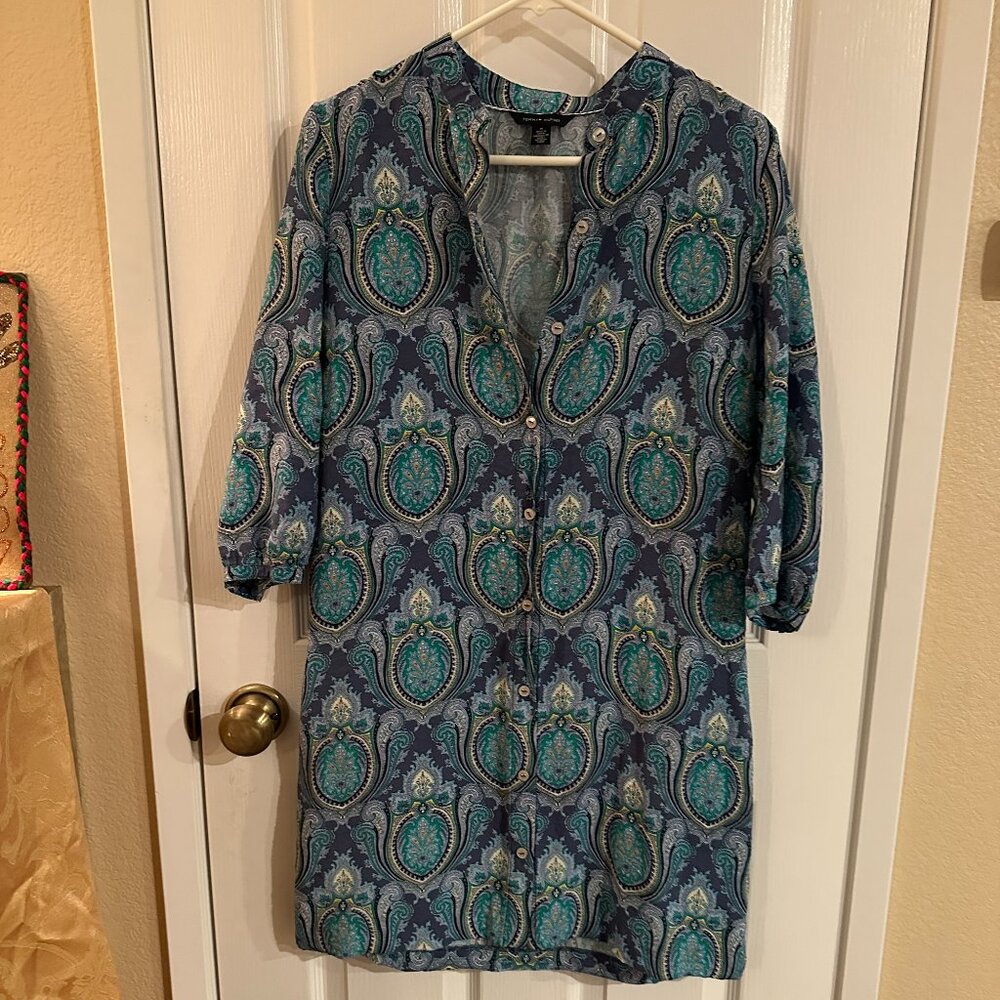 Tommy Hilfiger Women Paisley Dress Sz Medium